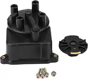 Distributor Cap and Rotor Kit, Auto Distributor Cap & Distributor Rotor Ignition Kit for Hon da Civ ic 30102 P54 006, 30103 P08 003