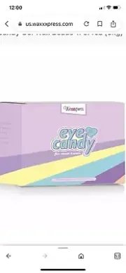 WAXXXPRESS Eye Candy Gel Wax Beads 176.4oz Sculpting Eyebrows Pear & Honeysuckle