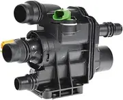 Coolant Thermostat Housing Compatible with Peugeot 208 308 Ctiroen C3 Picasso C4 DS3 1.2 9807198480 9807119880