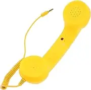 BCOATH Vintage Handset for Landline Phones Retro Telephone Handset Connector Stylish Design for Conversations Sleek Finish for Modern Appeal