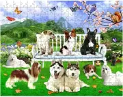 Dogs pet Jigsaw puzzle 500 pieces any holiday boardgame for childrens