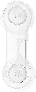 Safe Lock for Kids | Transparent Safety Lock Door Cabinet Lock | Multi-Purpose Safety Latch No Drilling Childproofing Strap Lock for Drawers & Oven