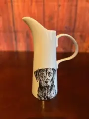 Little Weaver Arts Labrador Medium Jug Fine Bone China kitchen ware