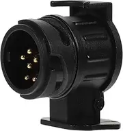 Pin to Pin Trailer Adapter Socket Converter Durable Trailer Plug Adapter for Versatile Applications Easy Installation for Outdoor Enthusiasts