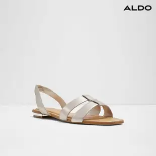 【ALDO】BALERA-簡約舒適一字帶平底涼鞋-女鞋(金色)