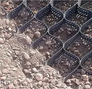 Gravel Ground Grid for Soil, Gravel, Concrete, Sand, 2 Inch Tall Subgrade Work Driveway Stabilization Grids for Landscaping Parking Lots Yard(5x5m/16x16ft)