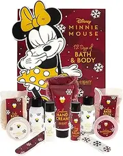 Disney Minnie Mouse Burgundy 12 Day Advent Calender Gift Set