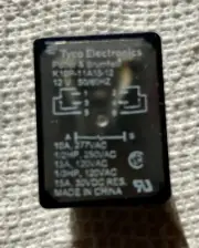 Potter & Brumfield/Tyco Relay K10P-11A15-12 DPDT for use with 12VDC. Ships FREE!