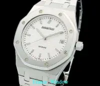 在飛比找Yahoo!奇摩拍賣優惠-法國櫥窗愛彼ap皇家鷹系列18k白金男士手表