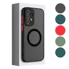 For Samsung Galaxy Note 20 Ultra Note 10 Plus Frosted Phone Case with Mag Safe