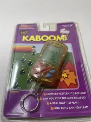 New Sealed Kaboom! LCD Game Keychain Tiger Electronics 1997 Pocket Vintage