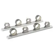 TACO 4-Rod Hanger w/Poly Rack - Polished Stainless Steel model F16-2752-1