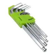 Sealey Hex Key Set Ball-End Long 9pc - Metric S01260