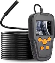 Endoscope Camera 2.4 Inches Screen 1080P High Definition 8mm Lens IP68 Handheld Endoscope Industrial Home Digital Endoscopes with 8 s Light8mm lens&10meter