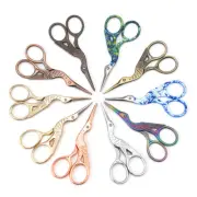 For Embroidery Scissors Small Sharp Sewing Retro Style Craft Scissors, 4.5-inch