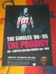 The Prodigy - Singles - Laminated Promo Poster - NEW