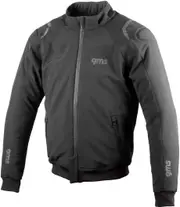GMS-Moto Falcon, textile jacket , color: Black , size: XS
