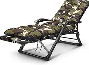 Zero Gravity Lounge Chair, Garden Chairs Zero Gravity Recliners, Portable Folding Camouflage Office Relax Chair Ergonomic Lounge Chair Patio for Garden Beach, Bearing 200KG Lounge Chair Comfortable