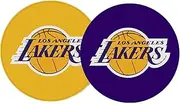 Desert Cactus LA Lakers Los Angeles Car Cup Coaster NBA Basketball League Team Absorbent Sandstone Car Cup Coasters Set of 2 Licensed Product