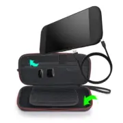 Soft Lined Carry Case & Game Card Holder Storage Solution for NS2 Switch2 Users