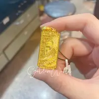 在飛比找蝦皮購物優惠-金世界珠寶-黃金9999 雕刻鳳凰墜 (4.70錢) 實心 