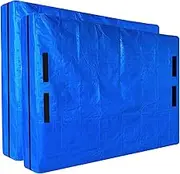 SGPAC Heavy Duty Mattress Bags for Moving and Storage - Extra Thick Queen Mattress Cover With Reinforced Handles and Zipper - Made of New Material - Pack of 2