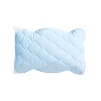 在飛比找松果購物優惠-夏天用枕席涼感枕巾 涼感冰絲枕頭套 枕頭保潔墊43*63 J