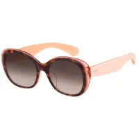 在飛比找momo購物網優惠-【KATE SPADE】太陽眼鏡(琥珀配裸粉色)