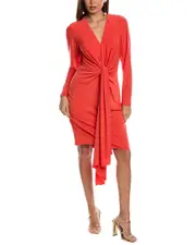 Rene Ruiz Knotted Sheath Dress