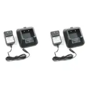 2Pcs CH-5 Charger For Baofeng UV-5R DM-5R BF-F8+ BF-F8HP UV-5RTP UV-5R III Radio