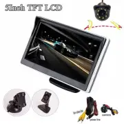 5Inch TFT LCD HD 16:9 Screen Car Reverse Parking Monitor w/ Rear View Camera CCD (for: Subaru)
