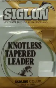 Sunline Siglon Knotless Tapered Fly Fishing Leader