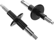 Sosoport 1 Set Reliable Drum Cymbal Sleeves Practical Plastic Replacement with Screws for Drum Kits Enhanced Performance and Stability for Musicians and Various Performance Settings