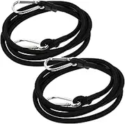 DECOMELODY 2Pcs Elastic Cargo Fastening Belt Goods Binding Strap Strap for Luggage Storage and Tarp Tie Down Elastic Cord for Secure Binding