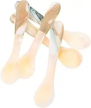 ELAYARD 5Pcs Creative Shell Dessert Spoon Spoon for Cakes Yogurt Ice Design for Home Dessert