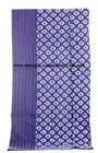 Indian Kantha Quilt Single Bedsheet Shibori Handmade Cotton Blue Bedspread Throw