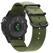 For Garmin Fenix 3/Fenix 3 HR/Fenix 5X/Fenix 5X Plus Bands Nylon Sport Strap