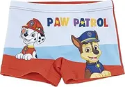 [PAW PATROL] Boys Swim Shorts Boxer Swimsuit Boxer Shorts Chase Marshall and Rubble Design Swimming Trunks Boys Sizes 2 to 6 Years