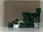 LEGO Parts - Dark Green Slope 30 1 x 1 x 2/3 - No 54200 - QTY 15