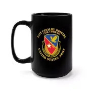 Black Mug 15oz - - 21st Cavalry Brigade - DUI - Air Combat - US Army X 300
