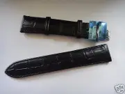 REAL ORIS 7594 Classic Date auto 42mm Leather band strap 07 5 20 11 & fold clasp
