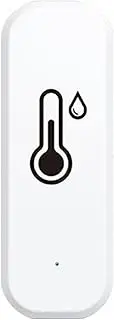 Remote Temperature Monitor WiFi | Smart Humidity Temperature Sensor,Remote Control, Data Storage Export, High Precision, App Notification Alert for Home
