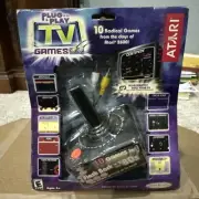 Atari Plug N Play Flash Back To The 80s 10-games-in-1 Jakks Pacific 2004 NEW