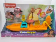 Brand New Disney Princess Moana & Maui’s Canoe - Little People Fisher Price