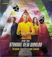 Star Trek Strange New Worlds Season 2 Cards Sealed Box, 3 Autos, 1 Relic, + P1