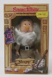 Rare Vintage BIKIN SLEEPY DOLL 6.5" WALT DISNEY SNOW WHITE AND THE SEVEN DWARFS