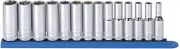 Gearwrench 3/8-inch Drive 6 Point Deep Metric Socket 14-Pieces Set