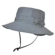 Andy's Orchids Sun Hat, Mesh Wide Brim Bucket Hat or Men and Women, Foldable