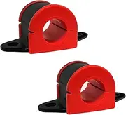 Suspension Dudes 4PC Front Sway Bar Stabilizer CODE RED Bracket/Bushing Kit Fits Sienna, Highlander, ES350, ES350H, RX350, RX450H, 2004-2020 Bushings Made In USA - 26 MM Bar Stabilizer Bar
