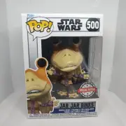 Funko Pop! Star Wars Jar Jar Binks #500 Special Edition Vinyl Figure